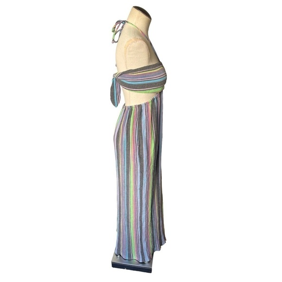 NWT Mara Hoffman Laila Maxi Dress in Multi Stripes - Picture 6 of 14